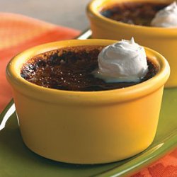 Dark Chocolate Crème Brûlee