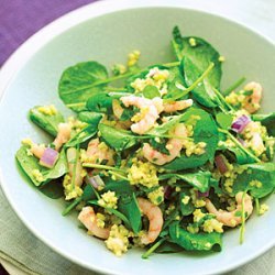 Shrimp, Watercress, and Millet Salad