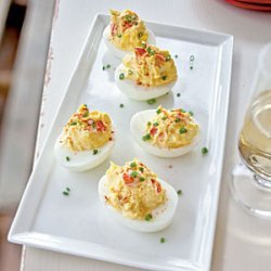 Lobster Deviled Eggs