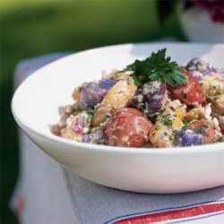 Red, White, and Blue Potato Salad