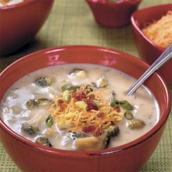 Baked Potato-and-Broccoli Soup