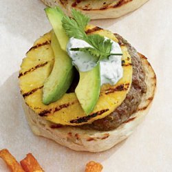 Pineapple-Jalapeño Burgers