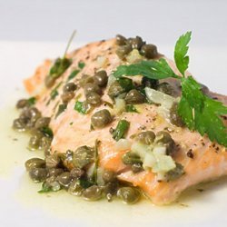 Tilapia with Lemon-Caper Sauce