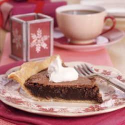 Chocolate Chess Pie