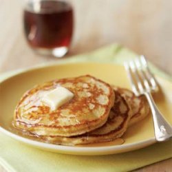 Hazelnut-Cornmeal Pancakes