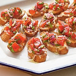 Pico de Gallo Bruschetta