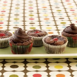 Chocolate-Covered Cherry Cups