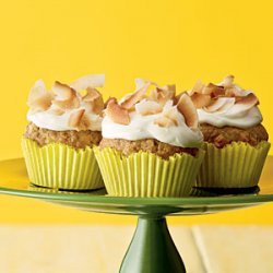 Tropical Banana Cupcakes