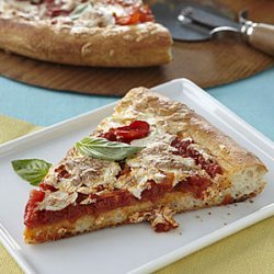 Pizza with Fresh Tomatoes and Basil