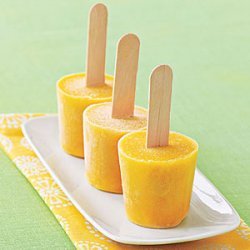 Orange-Vanilla Frozen Yogurt Pops