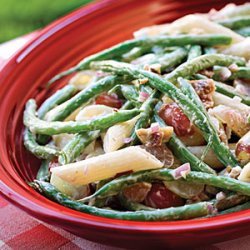 Green Bean, Grape, and Pasta Toss