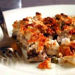 Eggplant and Green Pepper Kugel