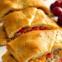 Cheesy Sausage Stromboli