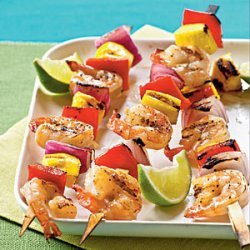 Mango Shrimp Kebabs