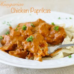 Chicken Paprikas