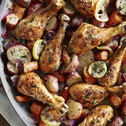 Chicken with Vegetables and Tarragon