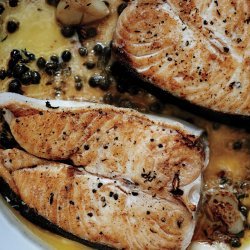 Broiled Fish Fillets with Basil Butter