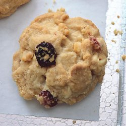 White Chocolate, Cranberry, and Macadamia Nut Cookies