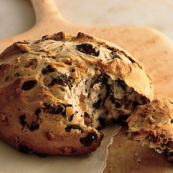 Soda Bread with Dark Chocolate and Candied Orange Peel