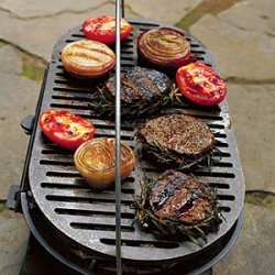 Balsamic-Basted Steaks