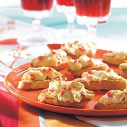 Parmesan-Artichoke Crostini