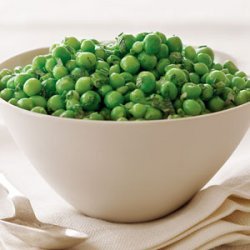 Fresh Peas with Mint and Green Onions