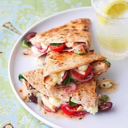 Greek-Style Quesadillas