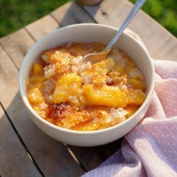 Easy Peach Cobbler