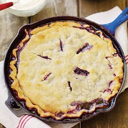 Huckleberry Skillet Cobbler