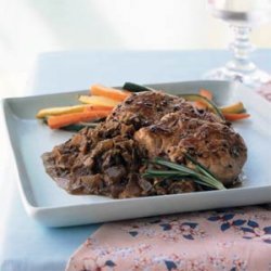 Pork Medallions with Porcini Mushroom Sauce