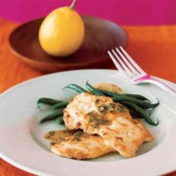 Lemon-Cilantro Chicken Scaloppine