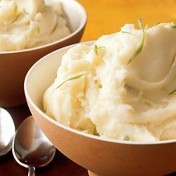 Mashed Sour Cream and Scallion Potatoes