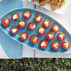 Mozzarella-Stuffed Cherry Tomatoes