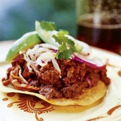 Tostadas with Shredded Pork (Tostadas de Tinga)