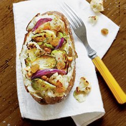 Roasted Vegetable Loaded Potatoes