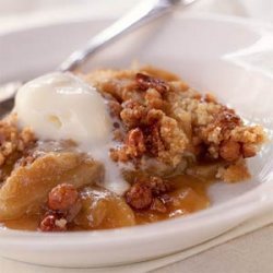 Peanut Brittle-Apple Crisp