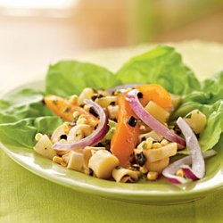 Chayote and Hearts of Palm Cebiche Salad