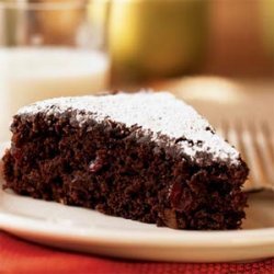 Chocolate-Walnut-Cranberry Cake