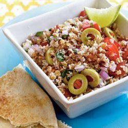 Tart & Tangy Bulgur Salad