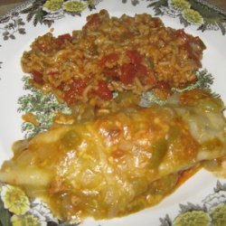 Chicken Enchiladas with green sauce