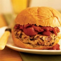 Greek-Flavored Turkey Burgers