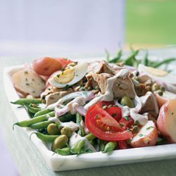 Salade Niçoise with Creamy Tofu Dressing