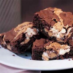 Ooey-Gooey Peanut Butter-Chocolate Brownies