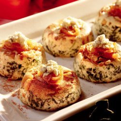 Savory Spinach-Gorgonzola Custards