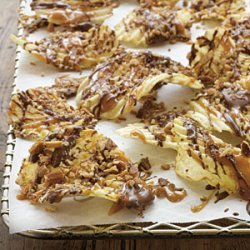 Chocolate-Caramel-Pecan Potato Chips