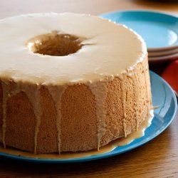 Coffee Angel Food Cake