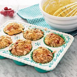 Raspberry-Almond Streusel Muffins