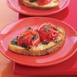 Cherry Tomato Toasts