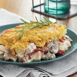 Amish Chicken Cornbread Bake