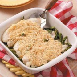 Asparagus Fish (cod, haddock or orange roughy) Bake